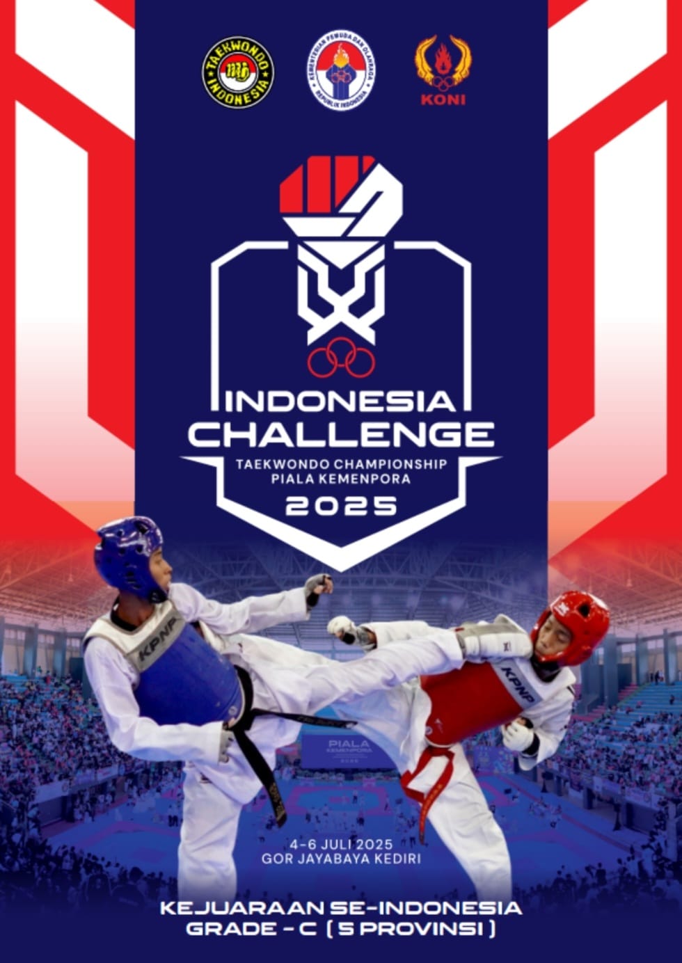Ajang Pertarungan Prestasi Taekwondo di Tanah Air Taekwondo Indonesia Dojang bigaktc
